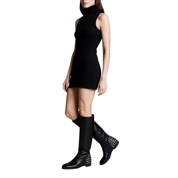 GUCCI Babouska Studded Knee High Tall Leather Boots - Picture 16 of 16